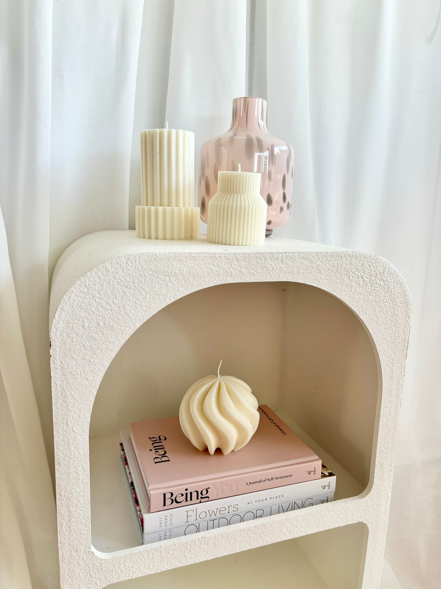 Tia Sculptural Candle