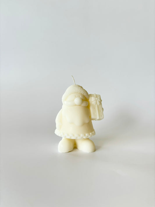 Father Christmas Sculptural Candle
