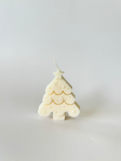 Mini Christmas Sculptural Candles