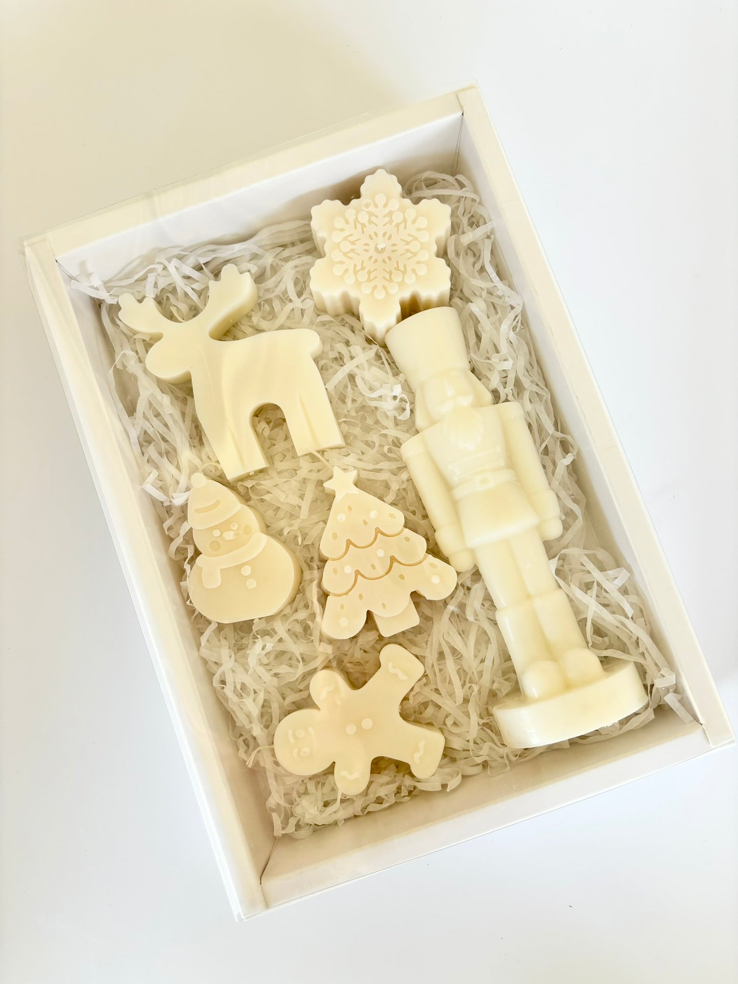 Nutcracker Christmas Sculptural Candle Gift Pack