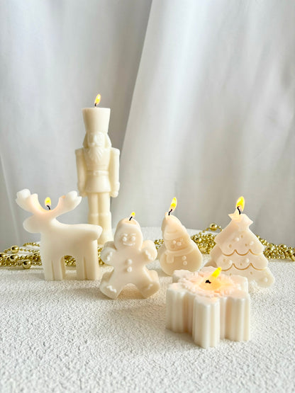 Nutcracker Sculptural Candle
