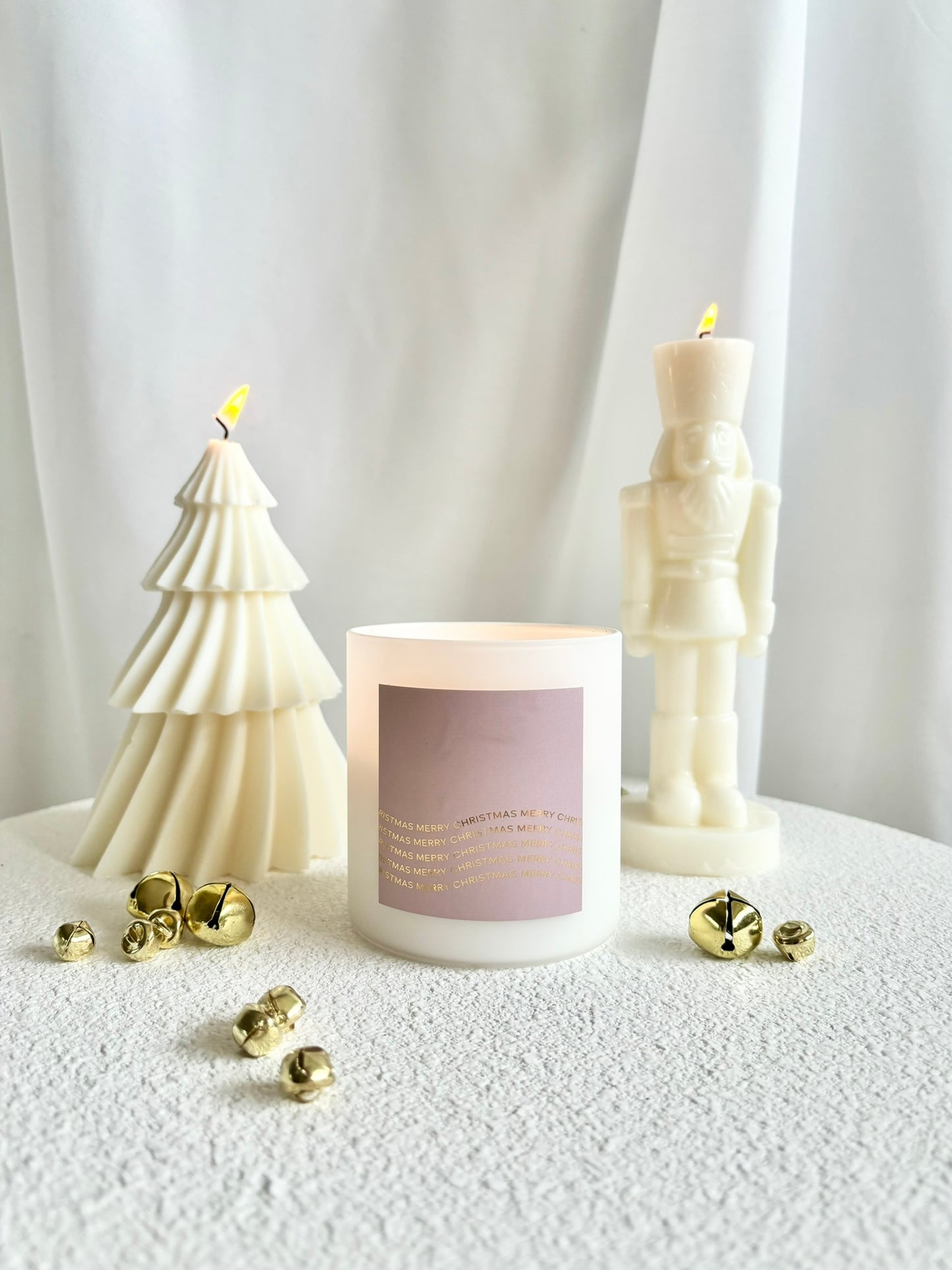 Large Christmas Tree Sculptural Candle
