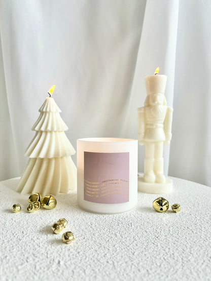 Large Christmas Tree Sculptural Candle