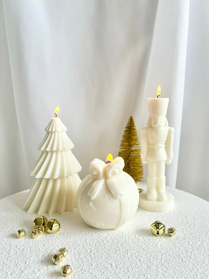 Nutcracker Sculptural Candle