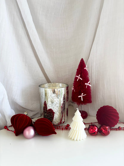 Small Christmas Tree Sculptural Candle